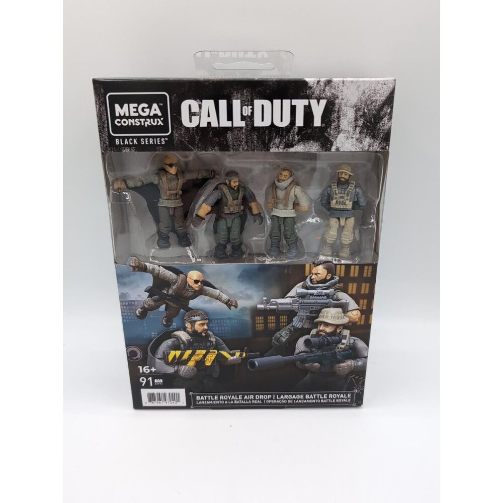 Mega Construx Call Of Duty Battle Royale Air Drop & 2016 Exclusive Figure